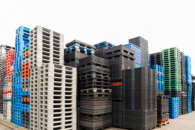 Foto-plastic-pallets Kunststof pallets