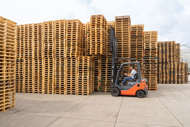 Houten pallets