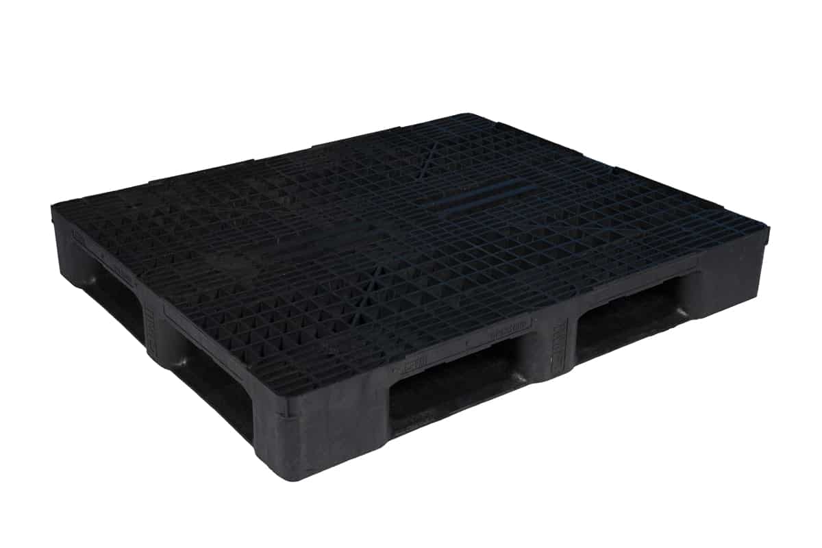 Kunststof pallet zwaar open 800 x 1200 mm