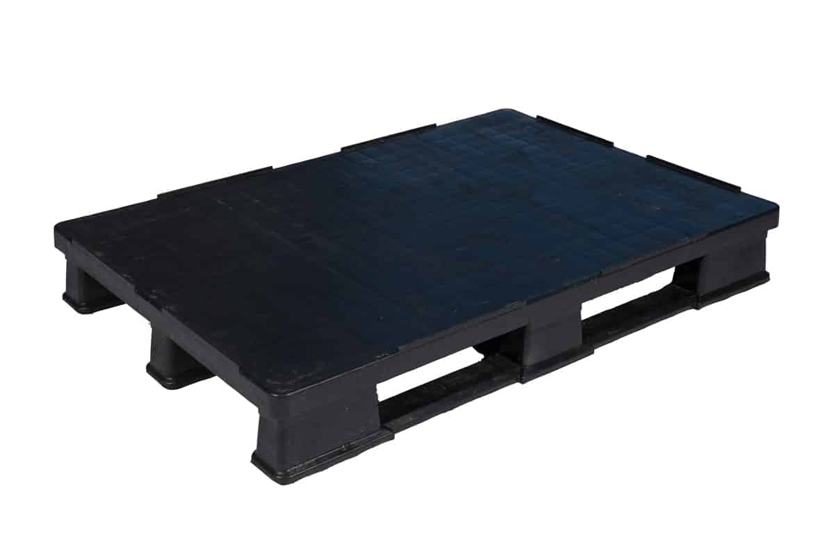 Kunststof pallet zwaar dicht bovendek