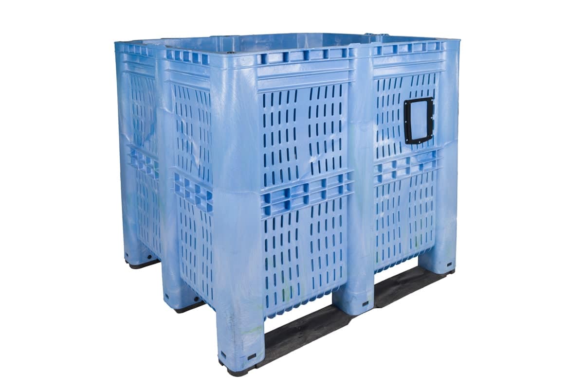 kunststof palletboxen geperforeerd